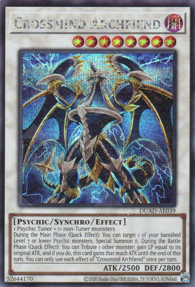 DUAD-AE039 Crossmind Archfiend (SER)