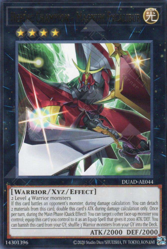 DUAD-AE044 Heroic Champion - Magnum Excalibur (R)