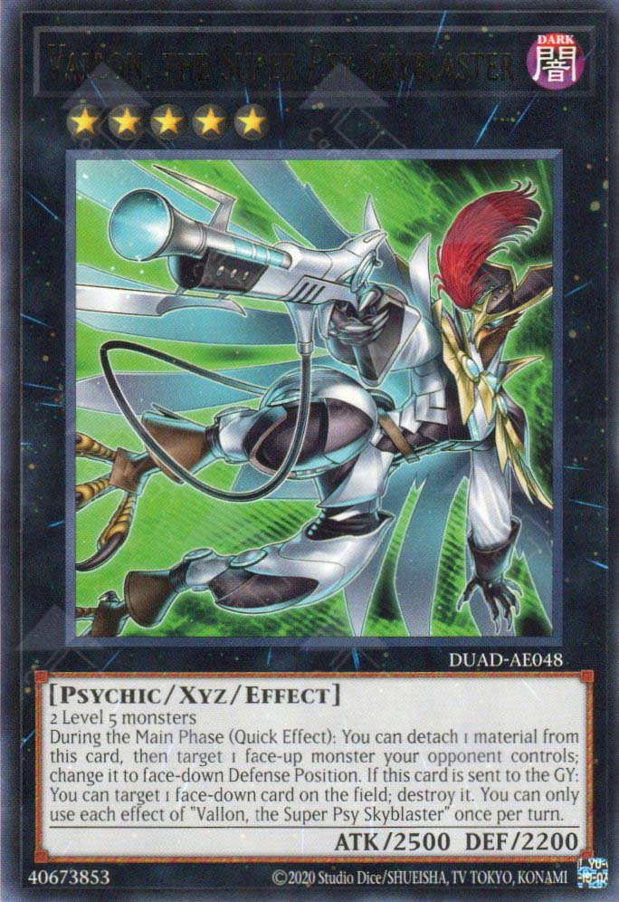 DUAD-AE048 Vallon, the Super Psy Skyblaster (R)