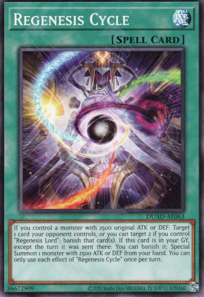 DUAD-AE063 Regenesis Cycle (N)