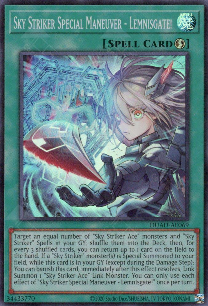 DUAD-AE069 Sky Striker Special Maneuver - Lemnisgate! (SR)