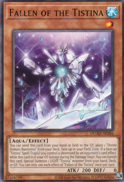 DUAD-AE086 Fallen of the Tistina (N)