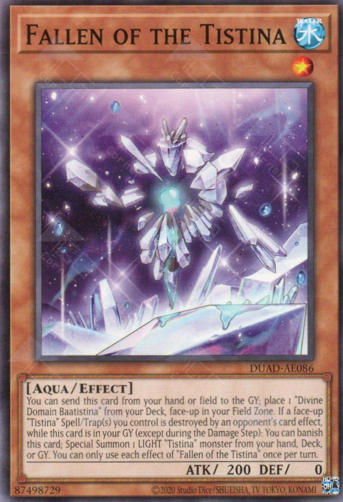 DUAD-AE086 Fallen of the Tistina (N)