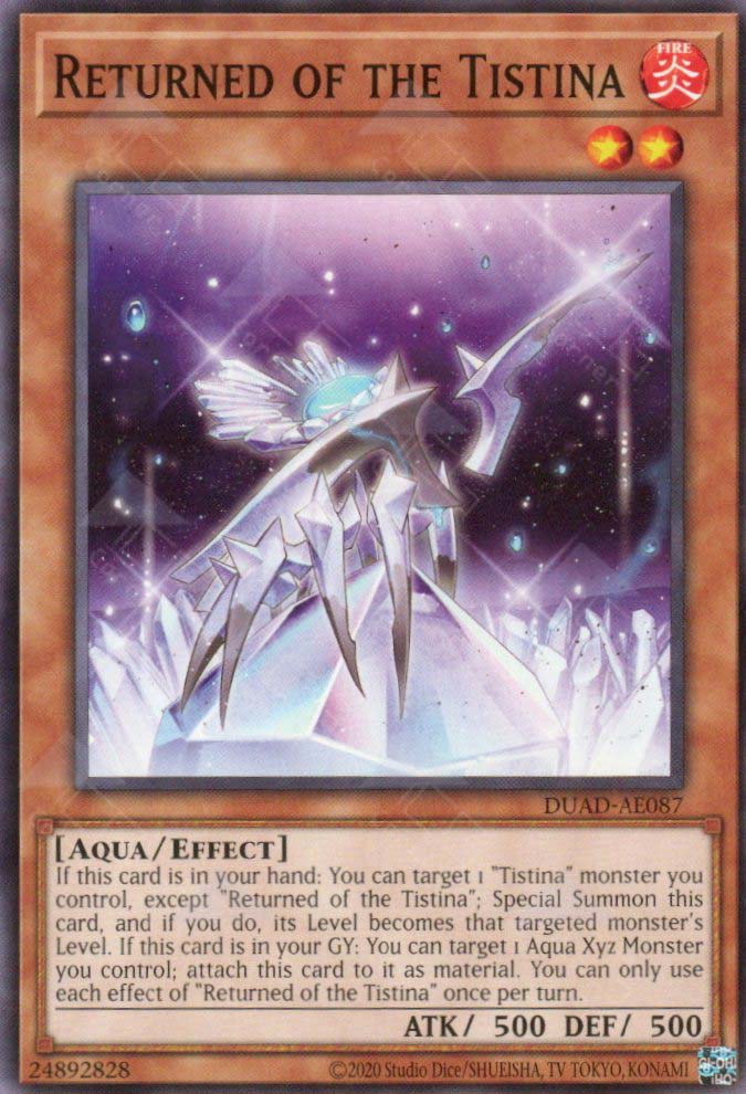 DUAD-AE087 Returned of the Tistina (N)