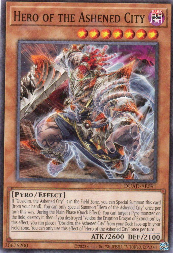 DUAD-AE091 Hero of the Ashened City (N)