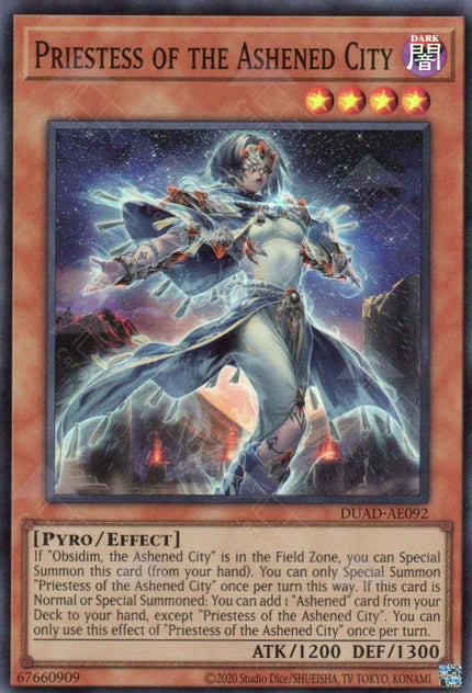 DUAD-AE092 Priestess of the Ashened City (SR)