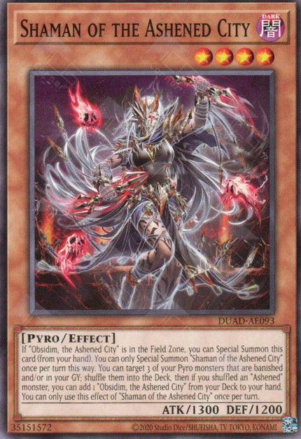DUAD-AE093 Shaman of the Ashened City (N)