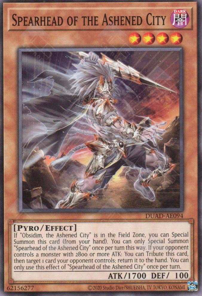 DUAD-AE094 Spearhead of the Ashened City (N)