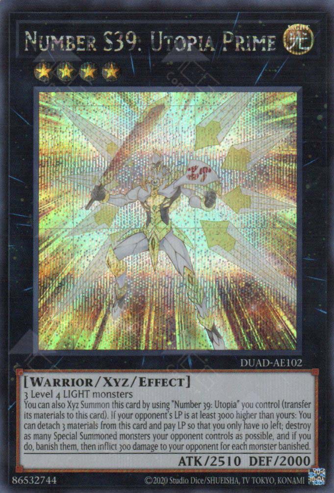 DUAD-AE102 Number S39: Utopia Prime (SER)