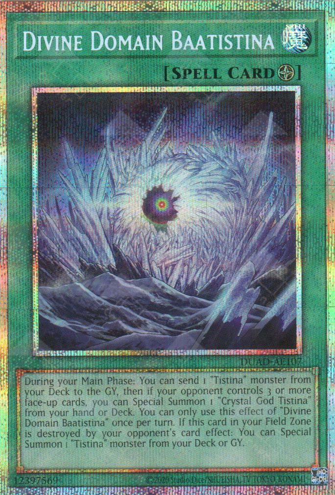 DUAD-AE107 Divine Domain Baatistina (PSER)