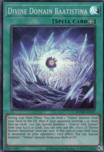 DUAD-AE107 Divine Domain Baatistina (SR)