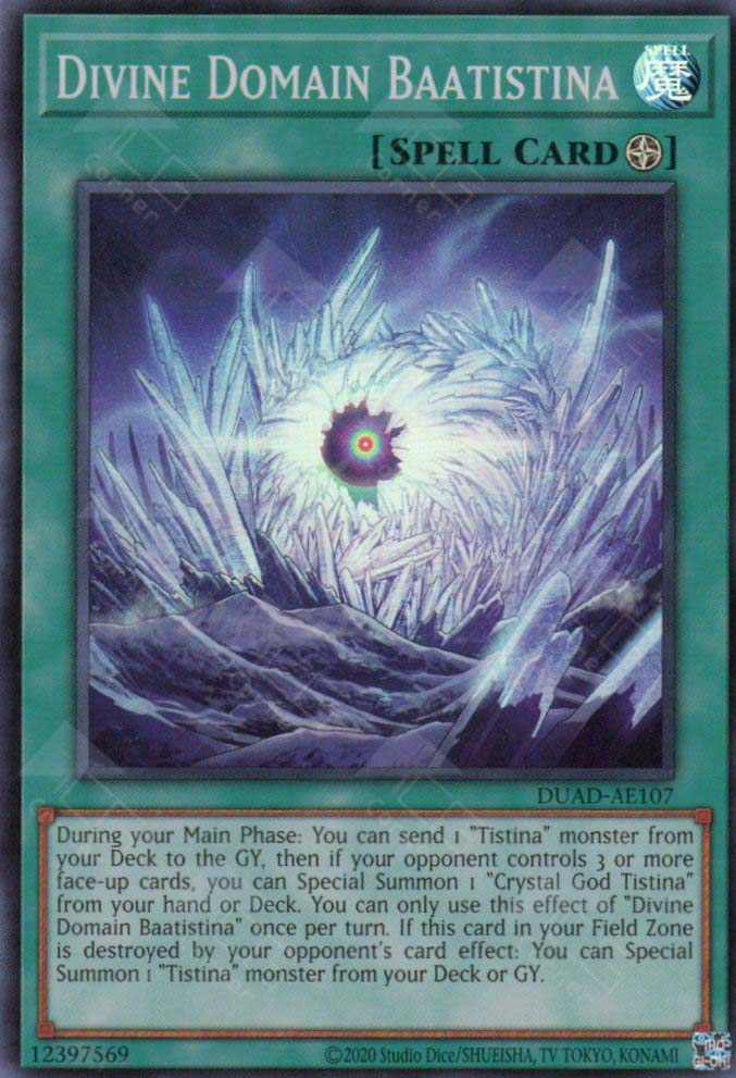 DUAD-AE107 Divine Domain Baatistina (SR)