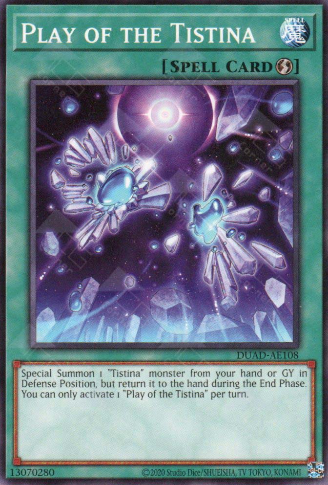 DUAD-AE108 Play of the Tistina (N)