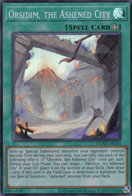 DUAD-AE110 Obsidim, the Ashened City (SR)