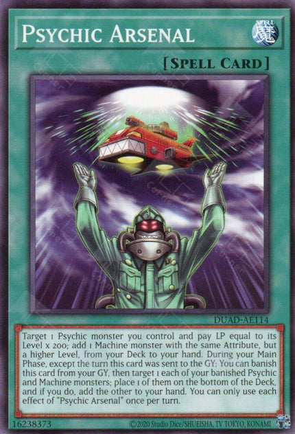 DUAD-AE114 Psychic Arsenal (N)