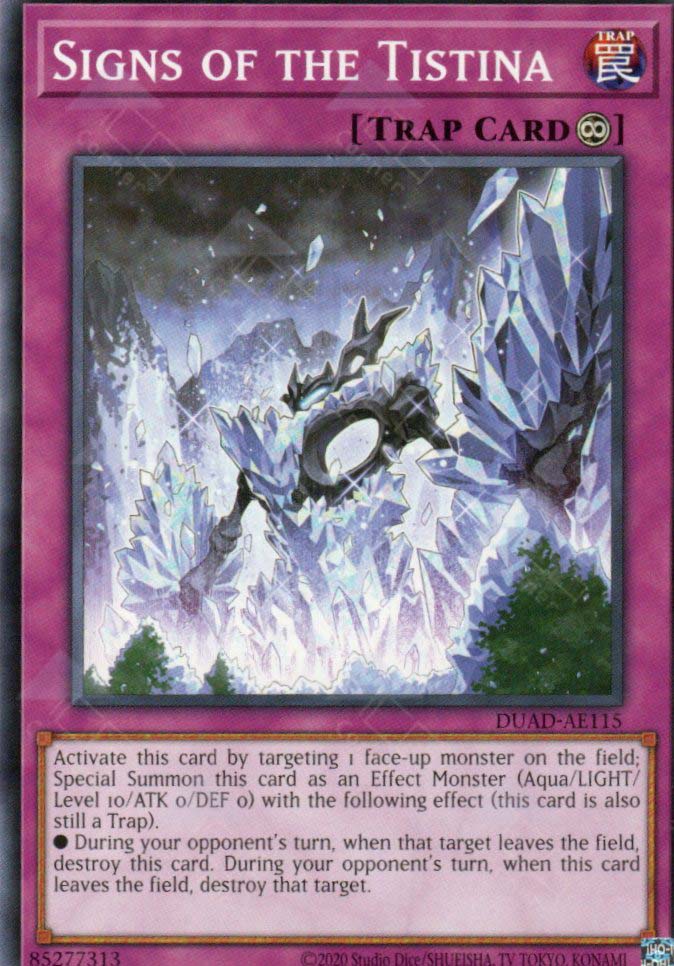 DUAD-AE115 Signs of the Tistina (N)