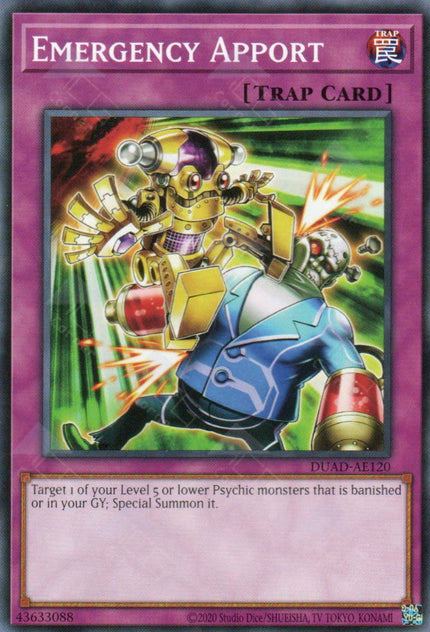 DUAD-AE120 Emergency Apport (N)