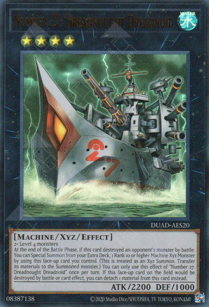 DUAD-AES20 Number 27: Dreadnought Dreadnoid (UR)