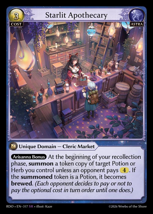 RDO-317 Starlit Apothecary (Super Rare)