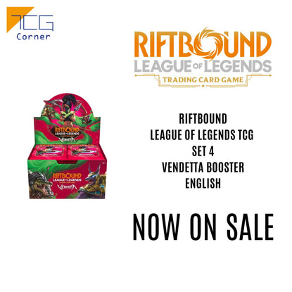 Riftbound: League of Legends TCG Set 04 - Vendetta Booster English