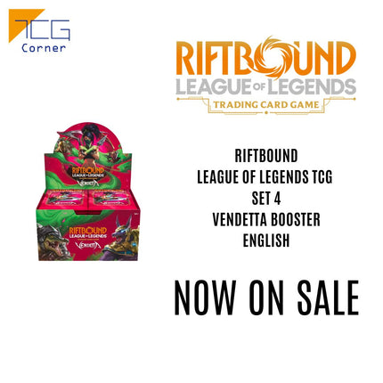 Riftbound: League of Legends TCG Set 04 - Vendetta Booster English