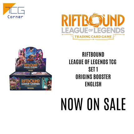 Riftbound: League of Legends TCG Set 01 - Origins Booster English