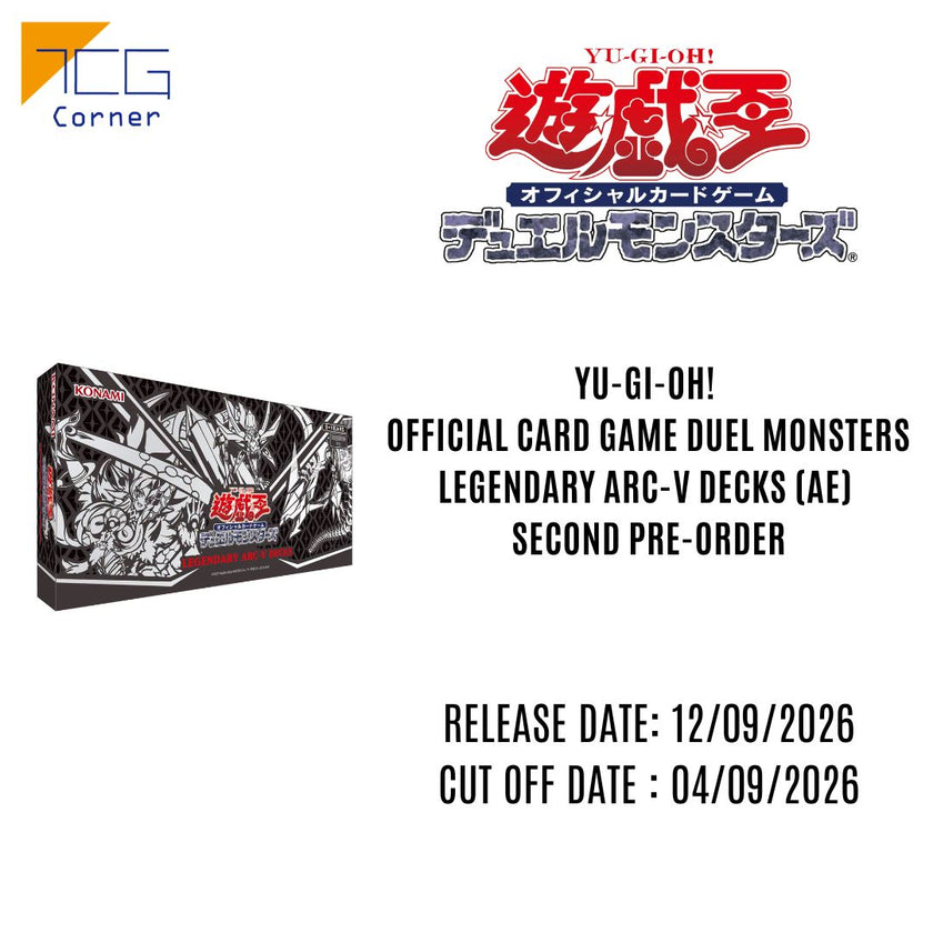 Yu-Gi-Oh! Official Card Game Duel Monsters Legendary arc-v decks (AE) Second Pre-order