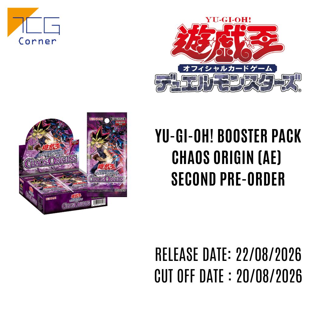 Yu-Gi-Oh! Booster pack- CHAOS ORIGIN (AE) Second Pre-Order