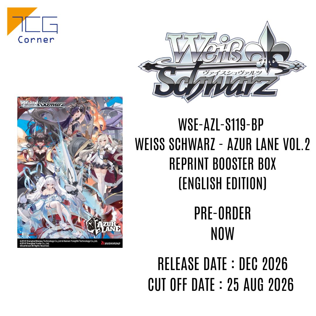 Weiß Schwarz - Azur Lane Vol.2 Reprint Booster Box (English Edition) Pre-order