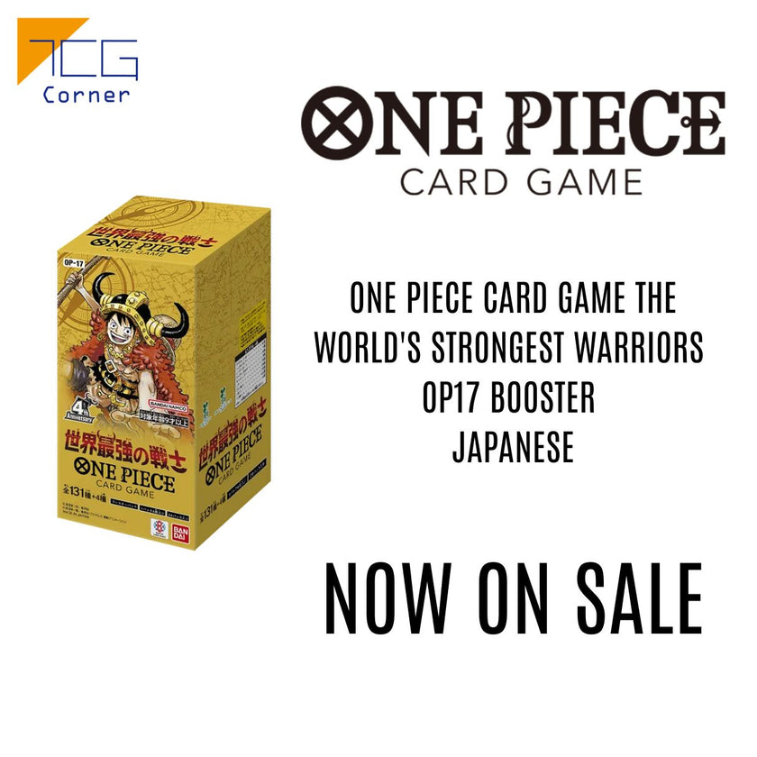 One Piece Card Game The World's Strongest Warriors OP17 Booster Japanese