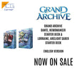Grand Archive Dante, Hemomancer Starter Deck & Lorraine, Arclight Saber Starter Deck English