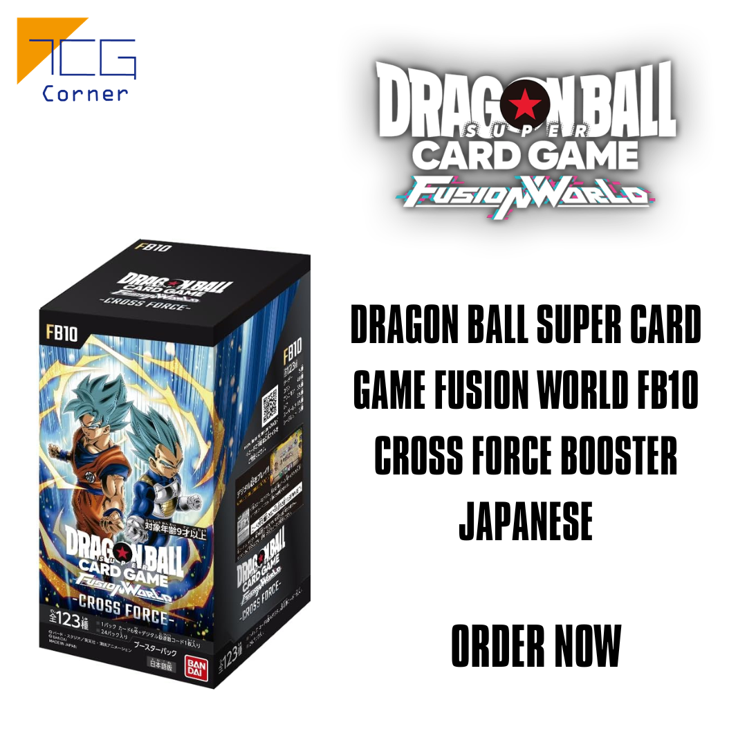 Dragon Ball Super Card Game Fusion World FB10 CROSS FORCE Booster Japanese