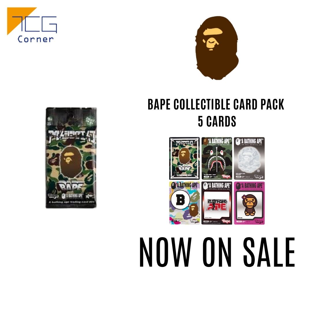 BAPE Collectible Card Pack #01 5 Cards