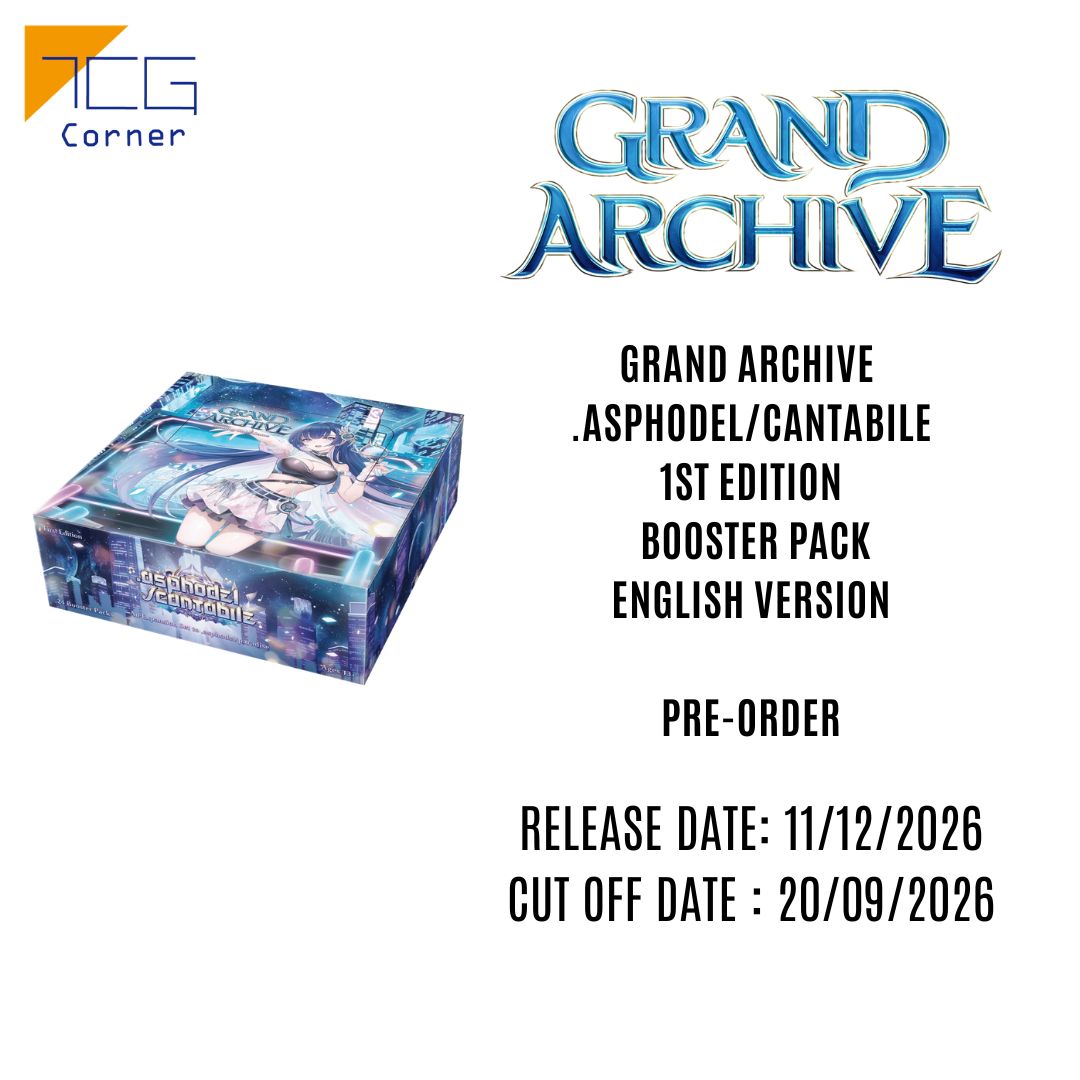 Grand Archive .asphodel/cantabile 1st Edition Booster English Pre-Order