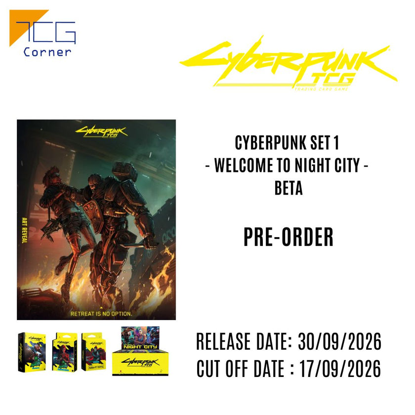 Cyberpunk - Set 1 - Welcome to Night City - Beta Preorder