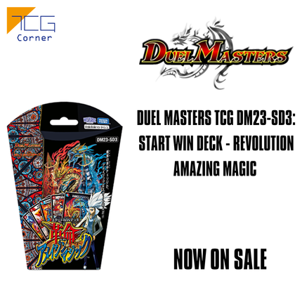 Duel Masters TCG DM23-SD3: Start WIN Deck - Revolution Amazing Magic