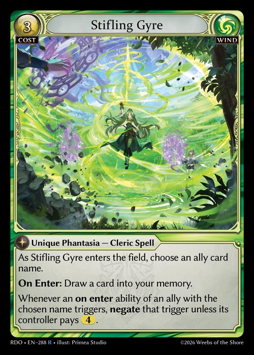 RDO-288 Stifling Gyre (Rare)