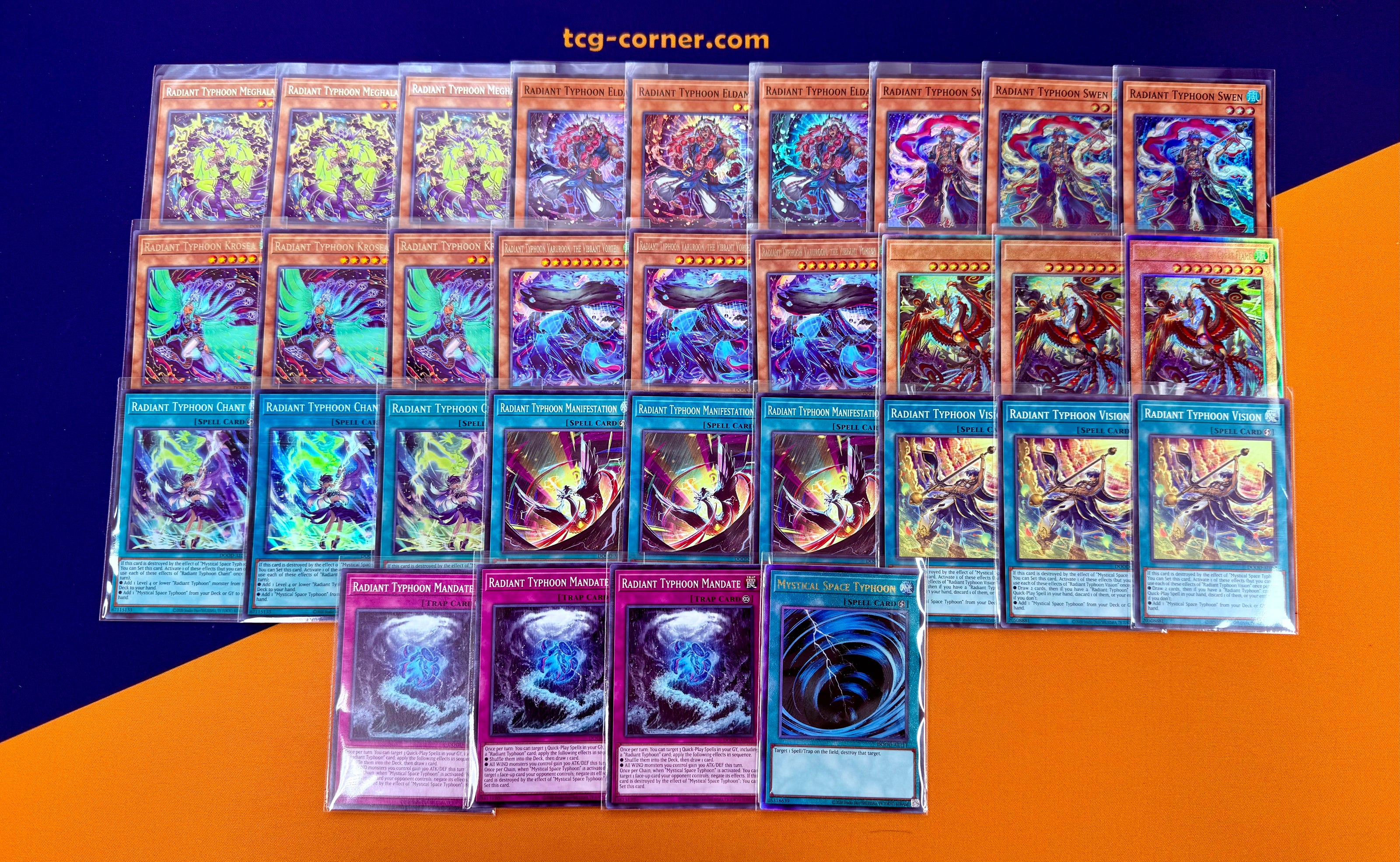 DOOD-AE Radiant Typhoon Set with 1 Mystical Space Typhoon (UL)