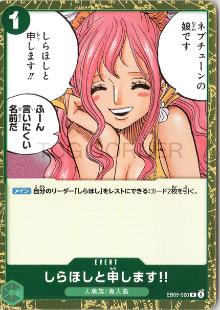 EB05-020 My name is Shirahoshi!! (R)