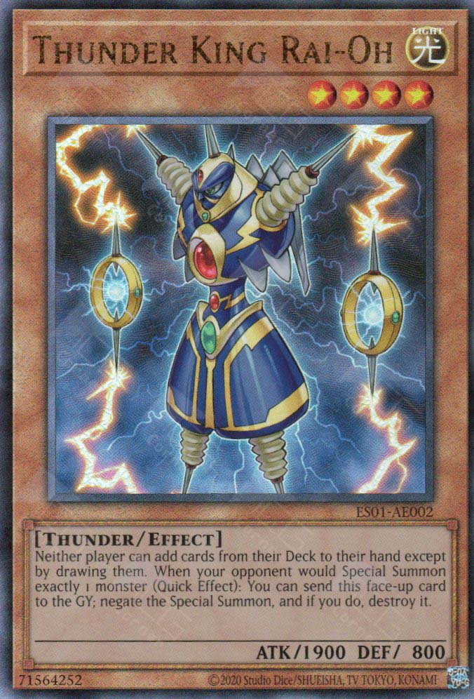 ES01-AE002 Thunder King Rai-Oh (UL)