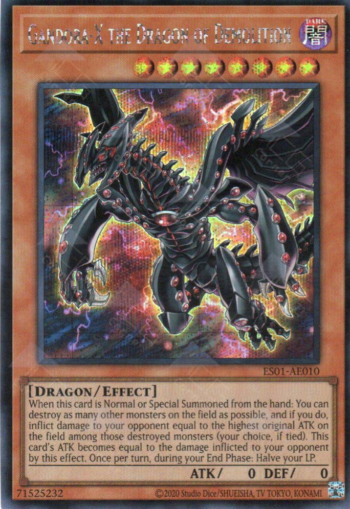 ES01-AE010 Gandora-X the Dragon of Demolition (SER)  TCG Corner
