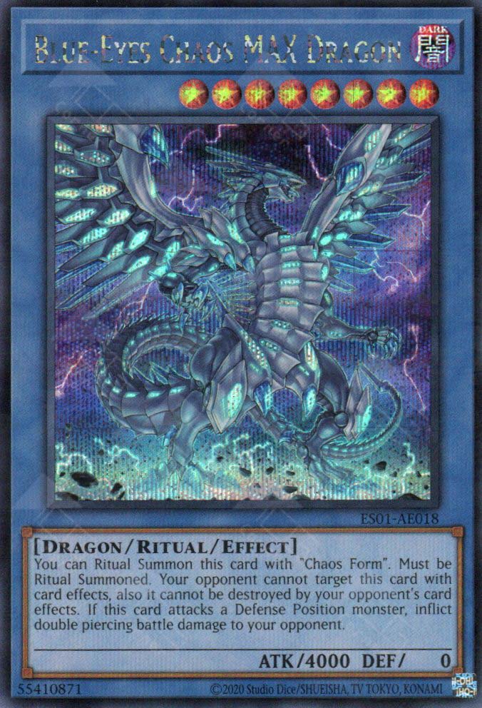 ES01-AE018 Blue-Eyes Chaos MAX Dragon (SER) TCG Corner ES01-AE018 Blue-Eyes Chaos MAX Dragon (SER) TCG Corner