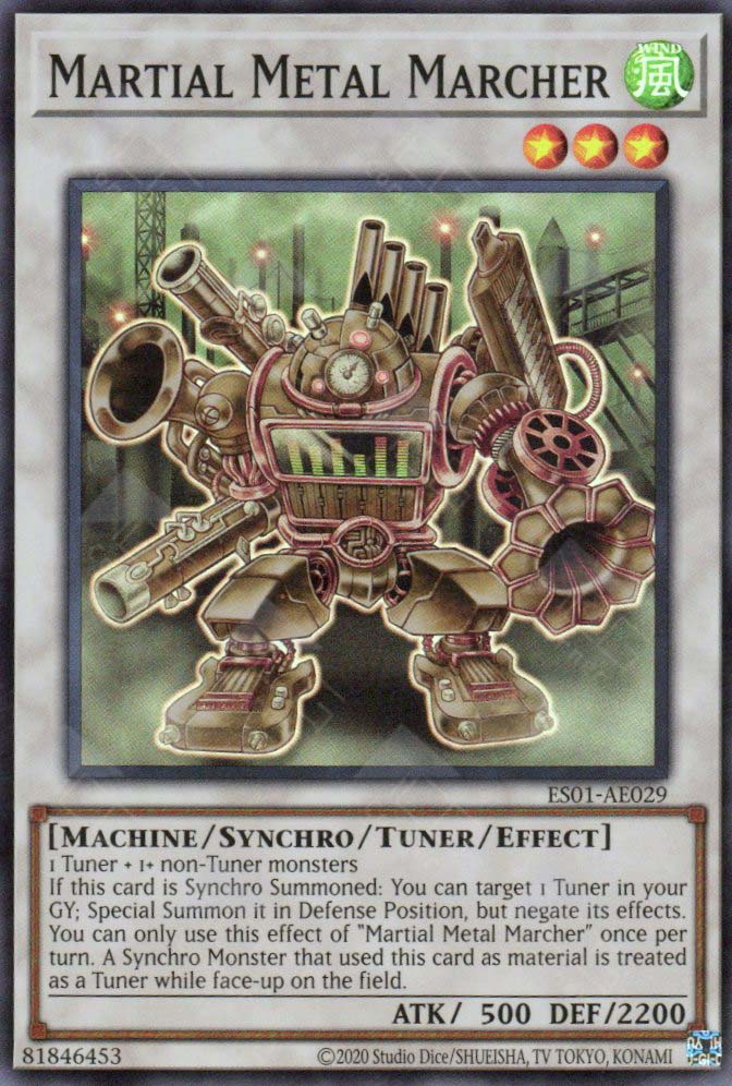 ES01-AE029 Martial Metal Marcher (SR)