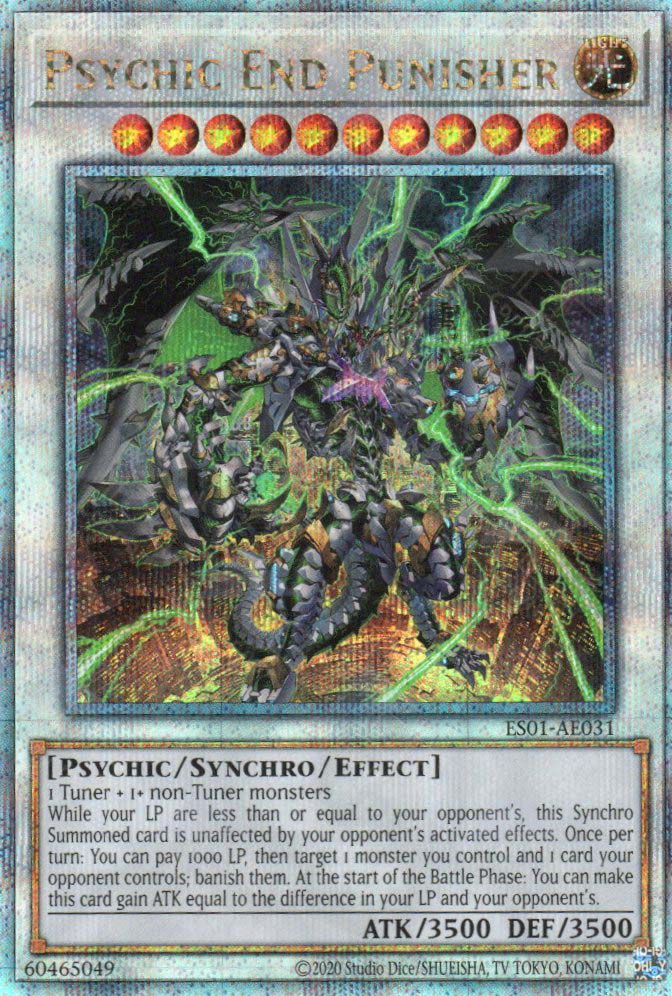 ES01-AE031 Psychic End Punisher (QCSR) (Status A)