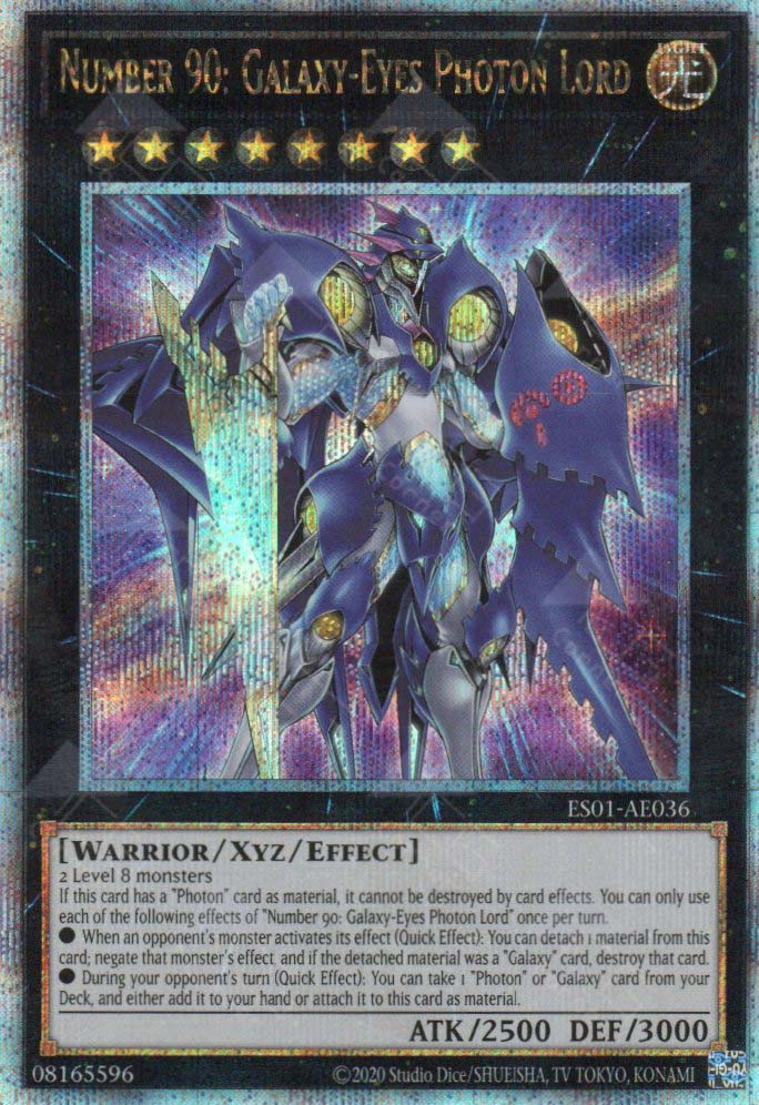 Es01-ae036 Number 90: Galaxy-eyes Photon Lord (qcsr) – Tcg Corner