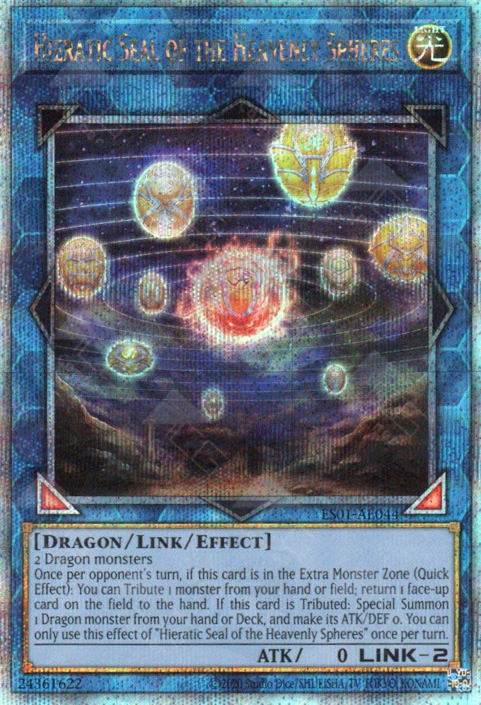 ES01-AE044 Hieratic Seal of the Heavenly Spheres (QCSR) (Status B)