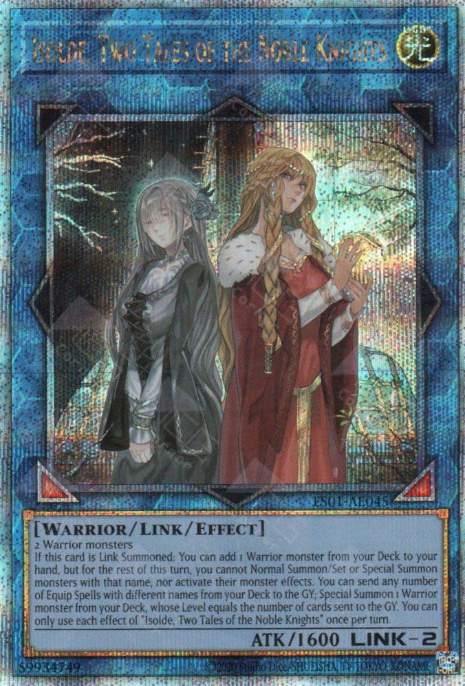 ES01-AE045 Isolde, Two Tales of the Noble Knights (QCSR) (Status A)