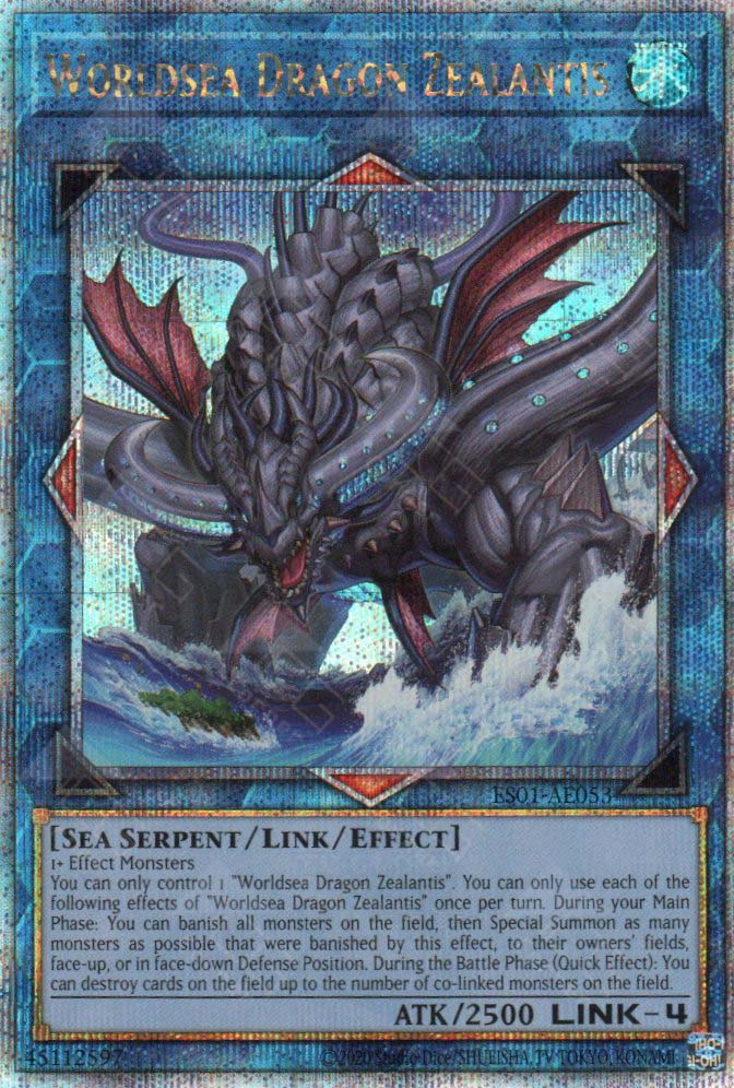 ES01-AE053 Worldsea Dragon Zealantis (QCSR)