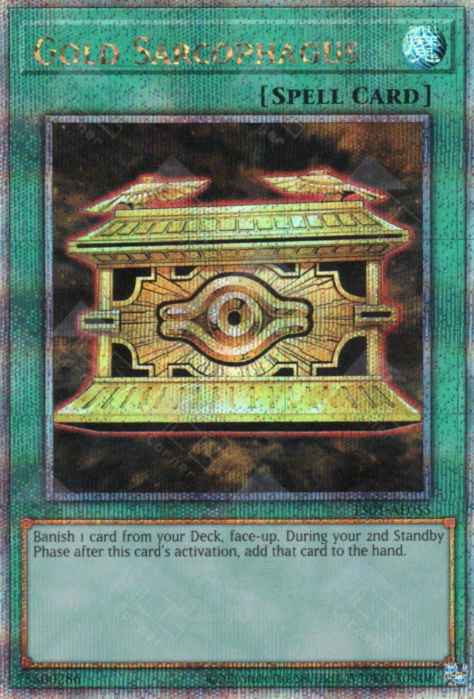 ES01-AE055 Gold Sarcophagus (QCSR) (Status A)