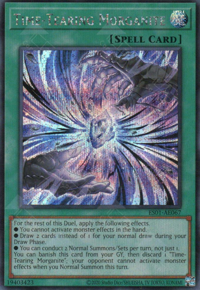 ES01-AE067 Time-Tearing Morganite (SER) TCG Corner ES01-AE067 Time-Tearing Morganite (SER) TCG Corner